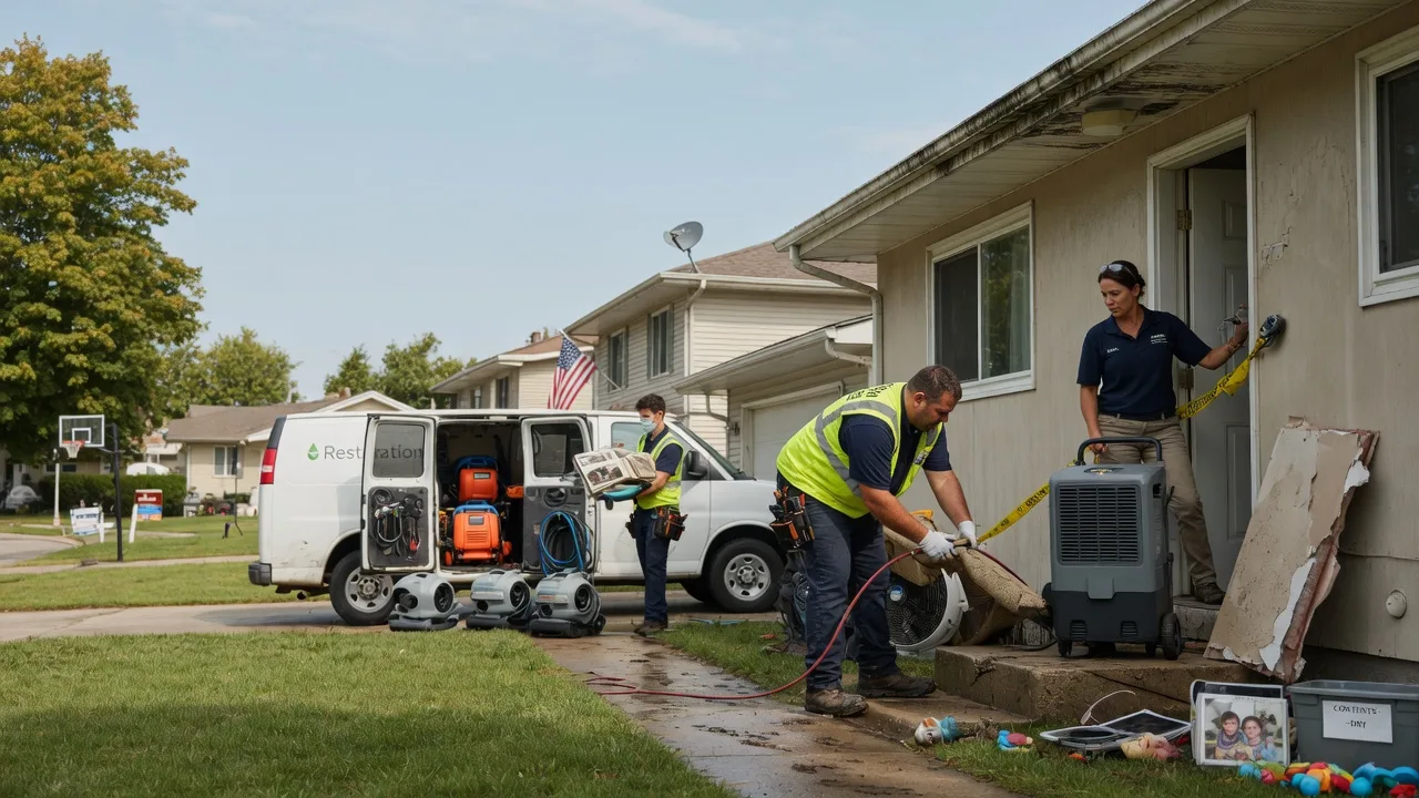 Water Damage Restoration in Marshall, OK near me